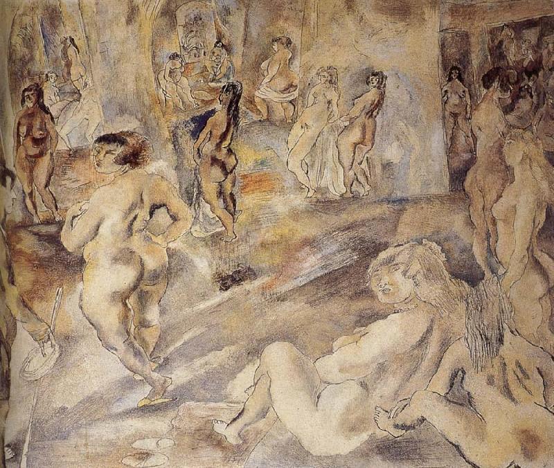 Jules Pascin Profligate Youth Germany oil painting art